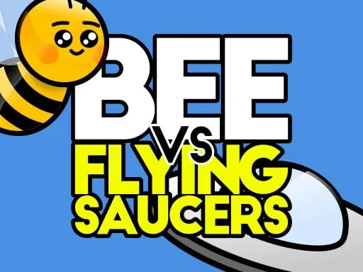 Bee vs flying saucers